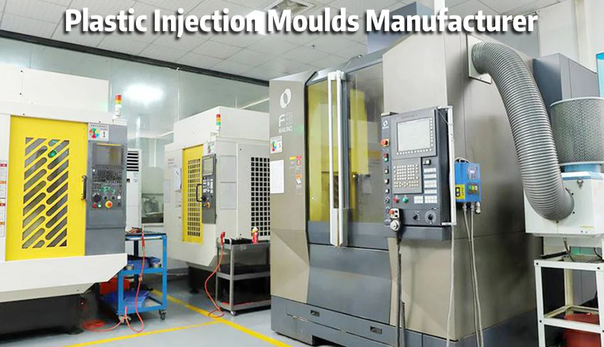 CNC machining centers in a mold shop producing prototype injection mold inserts